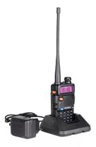 Rádio Comunicador Ht Dual Band Uv5r Fm Fone
