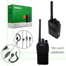 Rádio Comunicador Intelbras RC3002 G2 Com Fones de Ouvido Simples