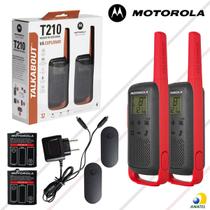 Rádio Comunicador Motorola T210BR Original UHF Walkie Talkie
