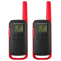 Radio comunicador motorola t210br vermelho e preto