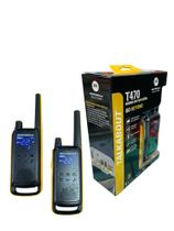 Radio Comunicador Motorola T470 Talkabout Walk Talk Até 35 km Resistente a Água
