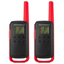 Rádio Comunicador Motorola Talkabout T210BR, 32KM 26 Canais, com Conector para Fone de Ouvido, Supr