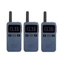 Rádio Comunicador Portátil Mini Retevis RB619 USB Tipo C PMR 446 Rádio Bidirecional Conjunto De 3