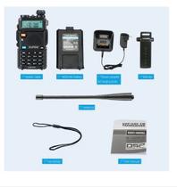 Rádio Comunicador Profissional Dual Band Baofeng Uv-5R - Dual Band Vhf/Uhf Fm
