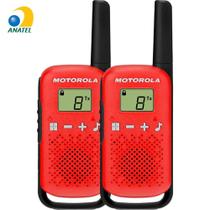 Rádio Comunicador Talkabout 25km T110BR Vermelho MOTOROLA