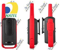 Rádio Comunicador Talkabout 32km T210BR Vermelho/Preto Motorola