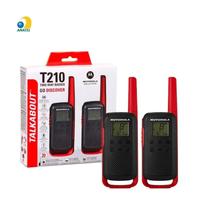 Rádio Comunicador Talkabout Walkie Talkie Original Motorola T210BR Nacional Homologado Anatel Alcance até 32km Rádio Comunicador Talkabout Walkie Talkie Original Motorola T210BR Nacional Homologado Anatel Alcance até 32km