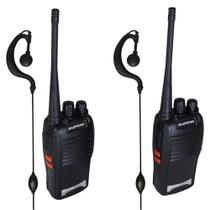 Rádio Comunicador Walk Talk 16 Canais com Fone De Ouvido - Baofeng