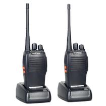 Rádio Comunicador Walk Talk 16 Canais Com Fone De Ouvido - Baofeng