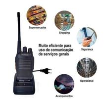 Rádio Comunicador Walk Talk Semelhante Motorola Para Segurança!