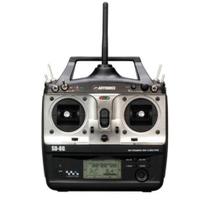 Rádio Controle Aeromodelismo Airtronics 6CH SD-6G 2.4G 90406
