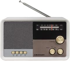 Rádio Crosley CR3036D-WS Vintage AM/FM Bluetooth Rádio Crosley CR3036D-WS Vintage AM/FM Bluetooth