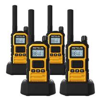 Rádio de 2 vias à prova d'água Walkie Talkies Retevis RB48 Plus GMRS