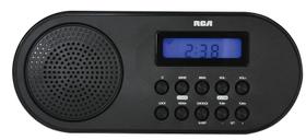 Rádio de alerta meteorológico RCA RCWR7V com alertas e relógio da NOAA