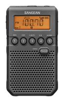 Rádio de bolso Sangean DT-800BK AM/FM/NOAA Weather Alert Black Rádio de bolso Sangean DT-800BK AM/FM/NOAA Weather Alert Black