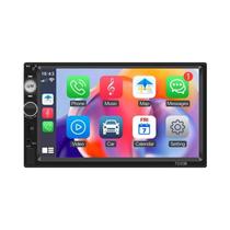 Rádio De Carro Com Tela Touch De 7 Polegadas MP5 Player Multimídia Com Bluetooth USB FM Entrada