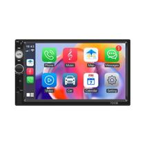 Rádio De Carro Com Tela Touch De 7 Polegadas MP5 Player Multimídia Com Bluetooth USB FM Entrada