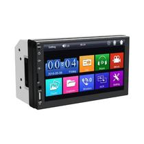 Rádio De Carro Com Tela Touch De 7 Polegadas, Player Multimídia MP5 Com Carplay, Android Auto,