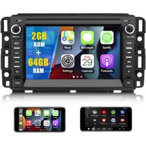 Rádio de carro estéreo ASENAGO compatível com Chevy Silverado Tahoe GMC Sierra Yukon 2007-2013 2G+64G Android 13 Rádio de carro estéreo ASENAGO compatível com Chevy Silverado Tahoe GMC Sierra Yukon 2007-2013 2G+64G Android 13
