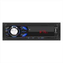 Radio de Carro MP3 Player FM Bluetooth Entrada USB Entrada AUX - WMA