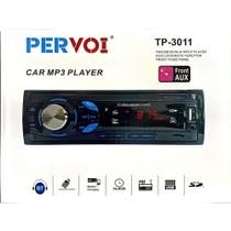 Rádio de carro MP3 player Pervoi TP-3011 Display LCD