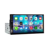 Rádio De Carro MP5 De 7 Polegadas, Player Multimídia Com Tela Sensível Ao Toque, Bluetooth, USB,