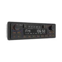 Rádio De Carro Retro 1DIN MP3 Player Bluetooth FM AM RDS QC3.0 Para Porsche VW Benz BMW Land Rover Rádio De Carro Retro 1DIN MP3 Player Bluetooth FM AM RDS QC3.0 Para Porsche VW Benz BMW Land Rover