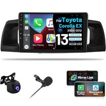 Rádio de carro Roinvou 2GB+64GB para Toyota Corolla EX 2005-2012