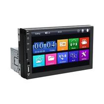 Rádio De Carro SINOVCLE De 7 Polegadas MP5 Com Tela Touch Bluetooth, Reprodutor Multimídia, Suporte