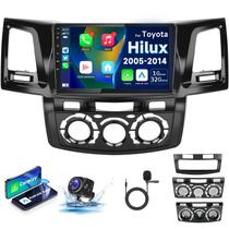 Rádio de carro Stereo METEESER Android 13 Toyota Hilux 05-14 9"