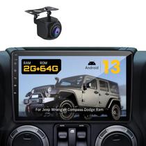 Rádio de carro WonVon 10.2" Android 13 2GB+64GB Câmera GPS