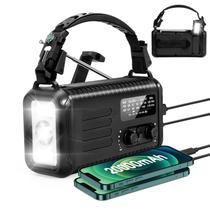 Rádio de emergência LOOFHIEN Condor 20000mAh/74000mWh com carregador
