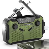 Rádio de Emergência PRUNUS J-369 Solar com Manivela e USB Rádio de Emergência PRUNUS J-369 Solar com Manivela e USB
