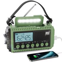 Rádio de emergência Raynic CR1009Ultra 12000mAh com carregador solar