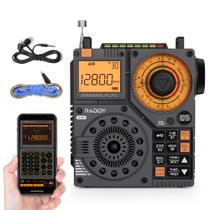 Rádio de ondas curtas Raddy RF320 APP Control com antena de 9,85 pés