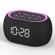 Rádio Despertador ANJANK com alto-falante Bluetooth Rádio FM