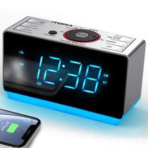 Rádio despertador iToma CKS708 com alto-falante Bluetooth e rádio FM Rádio despertador iToma CKS708 com alto-falante Bluetooth e rádio FM