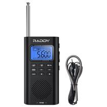 Rádio digital portátil Raddy RF886 AM/FM/SW/VHF/WB com BT