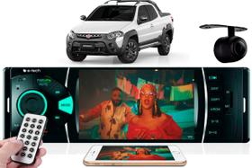 Radio Dvd Bluetooth Mp5 Usb 1din Espelhamento Fiat Adventure