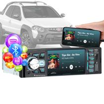 Radio Dvd Bluetooth Mp5 Usb 1din Espelhamento Fiat Adventure - Oestesom