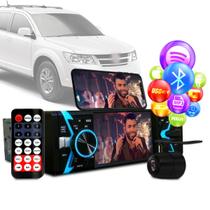 Radio Dvd Bluetooth Mp5 Usb 1din Espelhamento Fiat Freemont