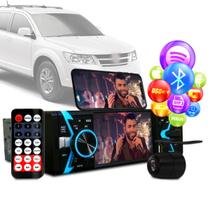 Radio Dvd Bluetooth Mp5 Usb 1din Espelhamento Fiat Freemont