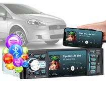 Radio Dvd Bluetooth Mp5 Usb 1din Espelhamento Fiat Punto