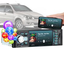 Radio Dvd Bluetooth Mp5 Usb 1din Espelhamento Fiat Weekend