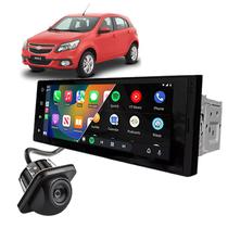 Radio Dvd Bluetooth Mp5 Usb 1din Espelhamento Gm Agile