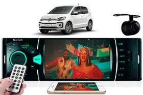 Radio Dvd Bluetooth Mp5 Usb 1din Espelhamento Vw Up