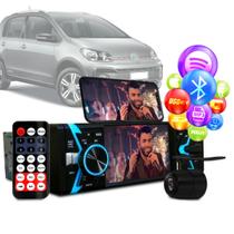 Radio Dvd Bluetooth Mp5 Usb 1din Espelhamento Vw Up - OESTESOM