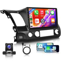 Rádio estéreo de carro podofo 2G+64G com CarPlay sem fio Honda Civic