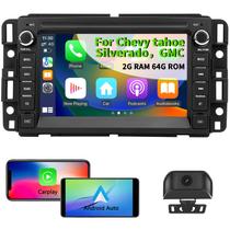 Rádio estéreo para carro Gidenty Android 13 2GB+64GB com GPS CarPlay