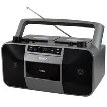 Rádio Estéreo Portátil com CD e Cassete Jensen MCR-1500